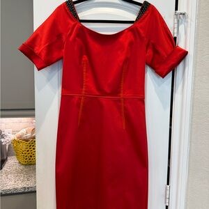 Zac Posen Red Dress